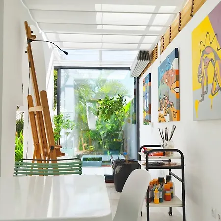 度假居 Stylish With Sea View In Maspalomas 普拉亚戴尔雷安格莱斯