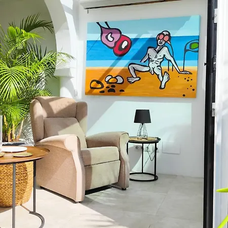 Stylish With Sea View In Maspalomas Casa de Férias Playa del Inglés